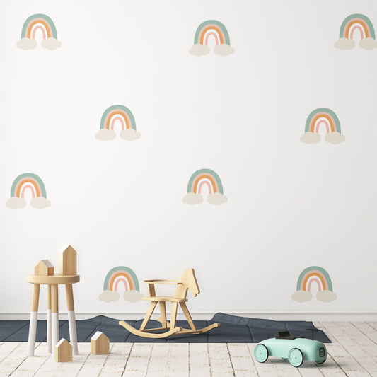 Cloud Rainbow Wall Decals