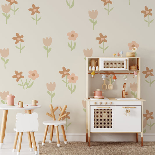 Rosy Garden Wall Decals