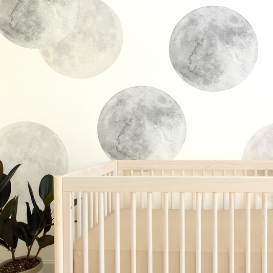 Super Moon Wall Decals