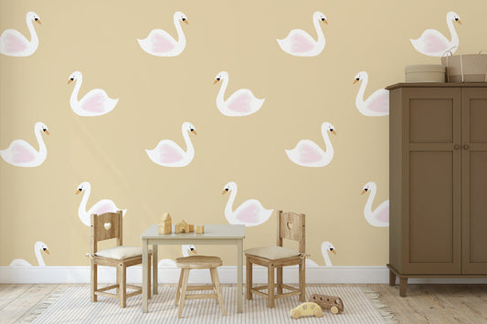 Swan Wall Decals