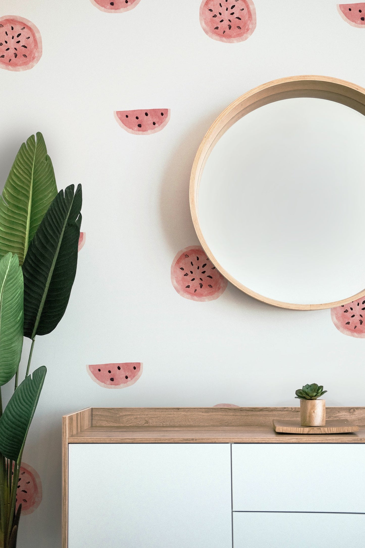 Pink Watermelon Wall Decals