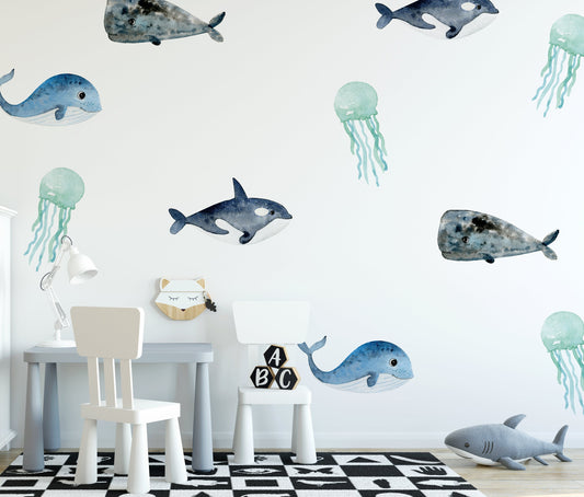 Under the Sea Wall Decals