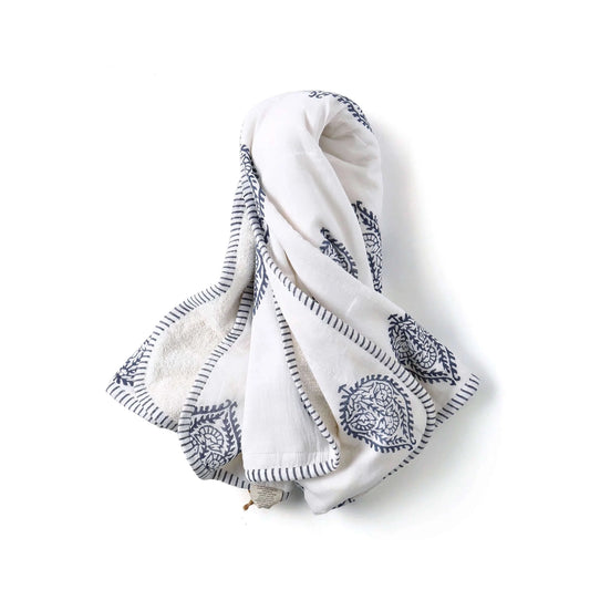 Malabar Baby - Hooded Towel in Fort at MERRIMiNT