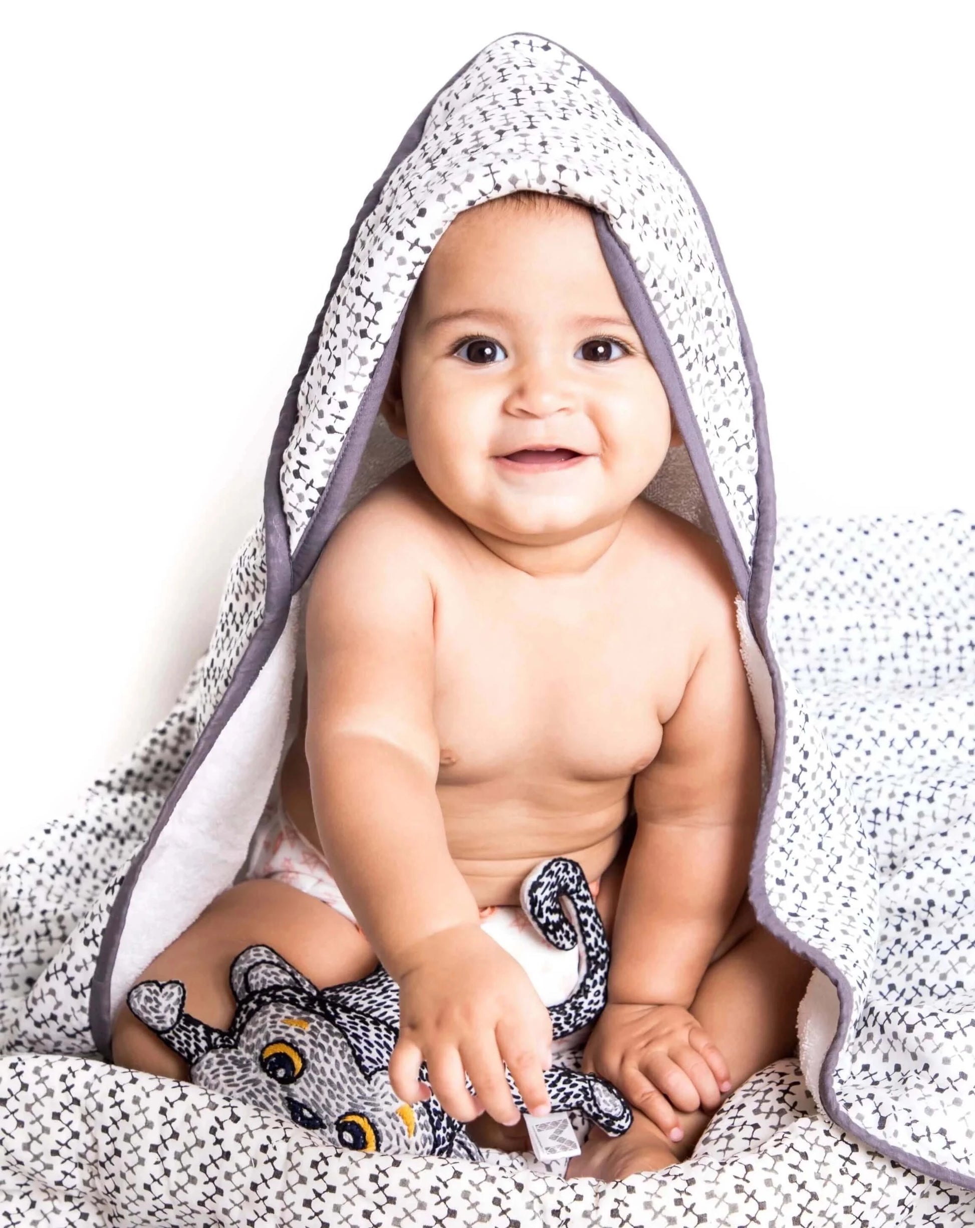 Malabar Baby - Hooded Towel in Greenwich at MERRIMiNT