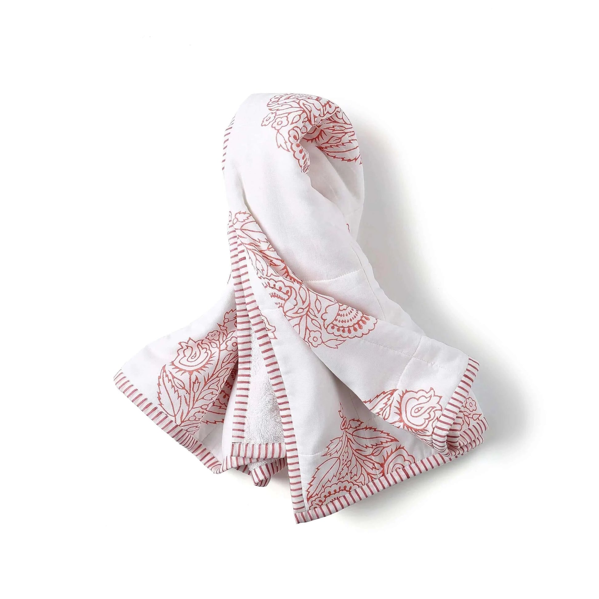 Malabar Baby - Hooded Towel in Pink City at MERRIMiNT